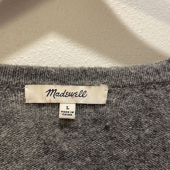 𝅺Madewell woman’s grey open cardigan - Picture 4 of 9